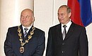 Inauguration ceremony for Mayor of Moscow Yury Luzhkov.