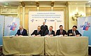 Подписание соглашения о сотрудничестве по подготовке и проведению национального рейтинга состояния инвестиционного климата в субъектах Российской Федерации.