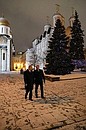 Прогулка по Кремлю. С Управляющим делами Президента Александром Колпаковым.