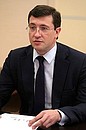 Временно исполняющий обязанности губернатора Нижегородской области Глеб Никитин.