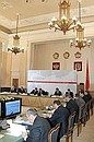 Заседание президиума Государственного совета «О развитии транспортной инфраструктуры в Российской Федерации».