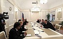 Сергей Иванов встретился с представителями налоговых администраций иностранных государств.