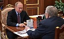 With leader of Liberal Democratic Party Vladimir Zhirinovsky.