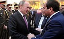 С Президентом Арабской Республики Египет Абдельфаттахом Сиси.