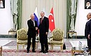 С Президентом Турции Реджепом Тайипом Эрдоганом.