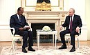 С Президентом Государства Эритрея Исайясом Афеворки. Фото: Михаил Метцель