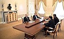Встреча с Вице-президентом Ирака Нури аль-Малики.