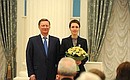 The 2014 President’s Prize in Science and Innovation was awarded to Alexandra Kalashnikova.