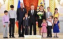 The Order of Parental Glory is awarded to Olga and Pavel Bolotnikov from Chelyabinsk Region.