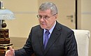 Генеральный прокурор Российской Федерации Юрий Чайка.
