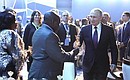 На торжественном приёме от имени Президента России в честь глав государств и правительств стран – участниц саммита Россия – Африка.