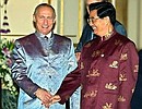 President Putin with PRC President Hu Jintao.