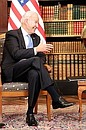 Президент Соединённых Штатов Америки Джозеф Байден в ходе российско-американских переговоров в узком составе. Фото ТАСС