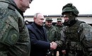 Visit to military training ground in Ryazan Region.