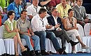 Руководитель Администрации Президента Сергей Иванов посетил фестиваль студенческого баскетбола, проходящий в рамках IX Военно-спортивного форума «Готов к труду и обороне».