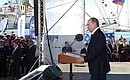 Speech at the awards ceremony for the winners of the Black Sea Tall Ships Regatta second stage.