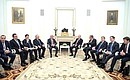 Встреча с Президентом Республики Армения Сержем Саргсяном.