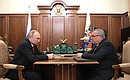 With President and Chairman of the VTB Bank Management Board Andrei Kostin