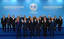 Heads of State of the Shanghai Cooperation Organisation member countries, heads of state and government of SCO observer countries, and heads of delegations representing international organisations. Host Photo Agency BRICS and SCO summits