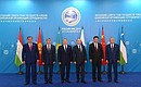 Participants in the summit of the Shanghai Cooperation Organisation Council of Heads of State. Host Photo Agency BRICS and SCO summits