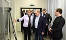 At the children’s educational centre created at the Azimut hotel in the Imereti Valley. With Prime Minister Dmitry Medvedev.