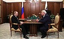 С губернатором Томской области Сергеем Жвачкиным.