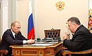 С губернатором Хабаровского края Виктором Ишаевым.