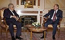 Встреча с бывшим госсекретарем США Генри Киссинджером.