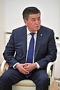 President of Kyrgyzstan Sooronbay Jeenbekov.