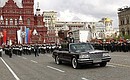 Военный парад, посвящённый 66-й годовщине Победы в Великой Отечественной войне.