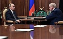 С председателем партии «Справедливая Россия» Сергеем Мироновым.