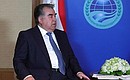 Президент Таджикистана Эмомали Рахмон.