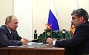 С главой Кабардино-Балкарской Республики Казбеком Коковым.