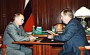 Встреча с Председателем Государственной Думы Геннадием Селезневым.