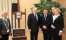 Meeting with Russian and foreign cultural figures