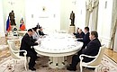 Meeting with North Korean Foreign Minister Choe Son Hui. Photo: Artem Geodakyan, TASS