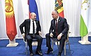 С Президентом Республики Молдова Игорем Додоном.