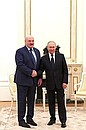 C Президентом Белоруссии Александром Лукашенко.