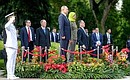 Церемония официальной встречи Президента России. Фото ТАСС