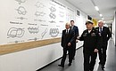 Посещение филиала Нахимовского военно-морского училища в Калининграде. Фото РИА «Новости»