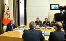 Совещание с руководящим составом Министерства обороны России, федеральных ведомств и предприятий ОПК.
