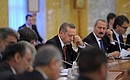 Заседание Совета сотрудничества высшего уровня между Россией и Турцией.