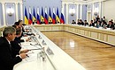 Заседание Российско-Украинской межгосударственной комиссии.