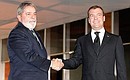 Meeting with President of Brazil Luis Inacio Lula da Silva.