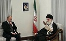 С аятоллой Сейедом Али Хаменеи.