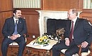 Meeting with Saad Hariri, majority leader in the Lebanese parliament.
