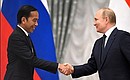 С Президентом Индонезии Джоко Видодо. Фото РИА «Новости»