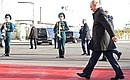 Vladimir Putin has arrived in Kazakhstan. Photo: Valery Sharifulin, TASS