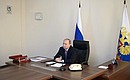 In a video linkup, Vladimir Putin gave the order to start construction work at the Amur gas processing plant.