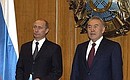 Пресс-конференция по окончании российско-казахстанских переговоров.